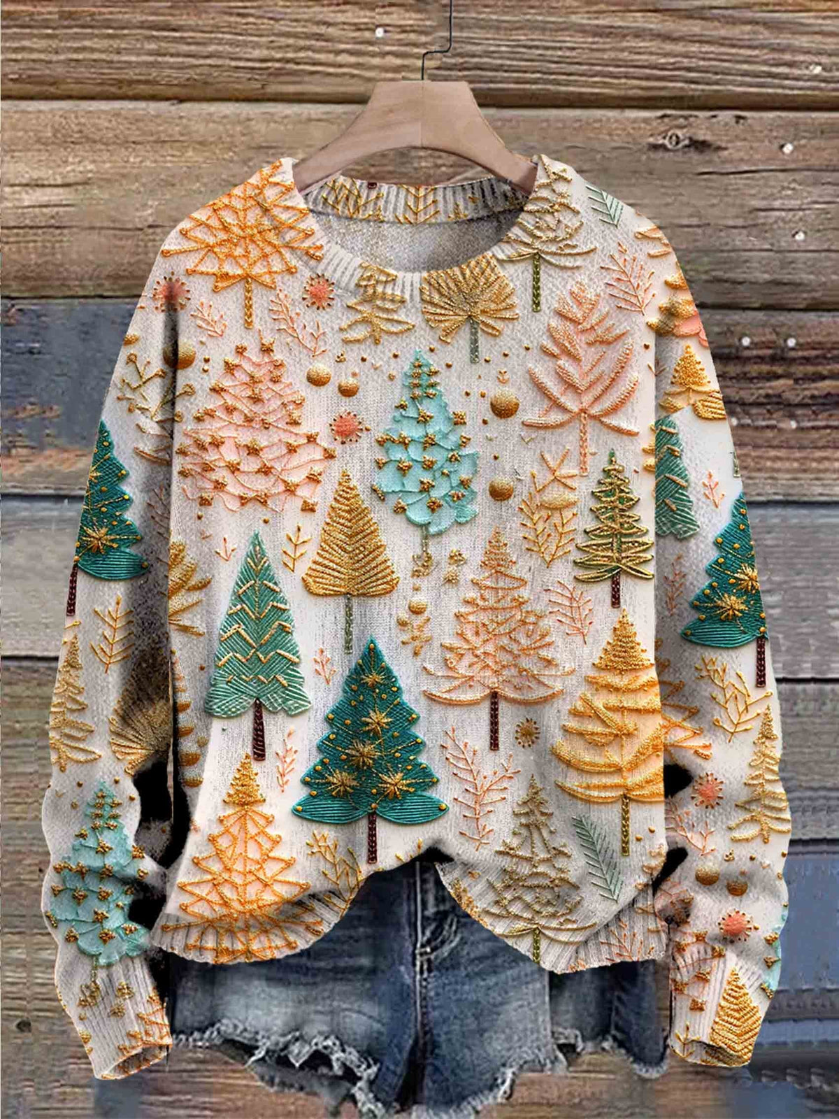 Karol® | Knitted Christmas sweater for women