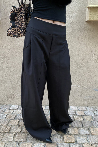 Pleated Wide Pants