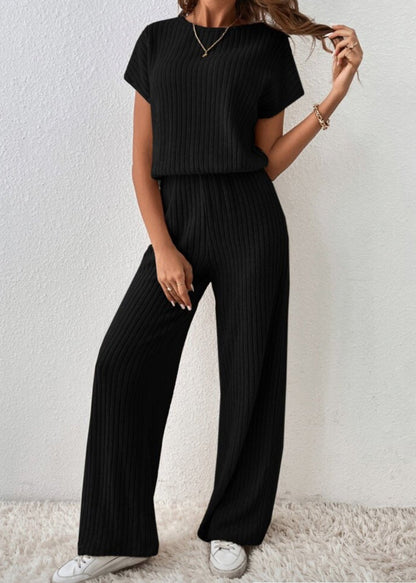 Tranquil Knit - Ribbed Two-piece Set