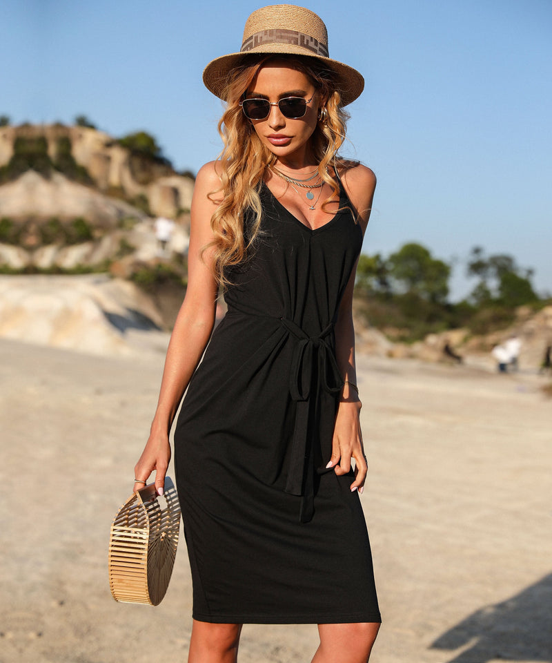 Adkins Mini Dress _ Black