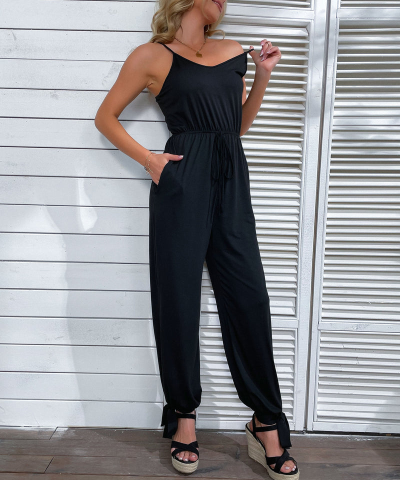 Amaryllis Jumpsuit - Black