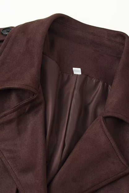 Belted Trench Overcoat