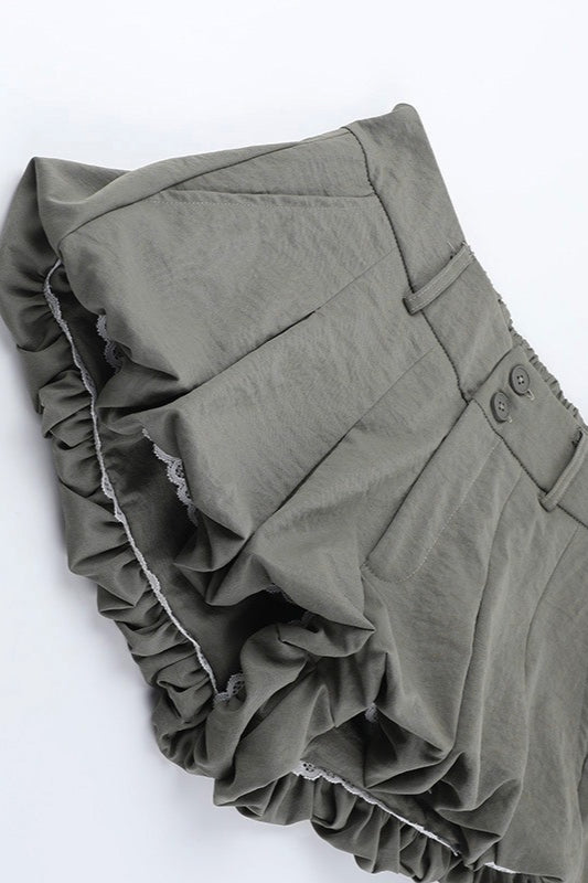 Unique Versatile Low Waist Mini Skirt