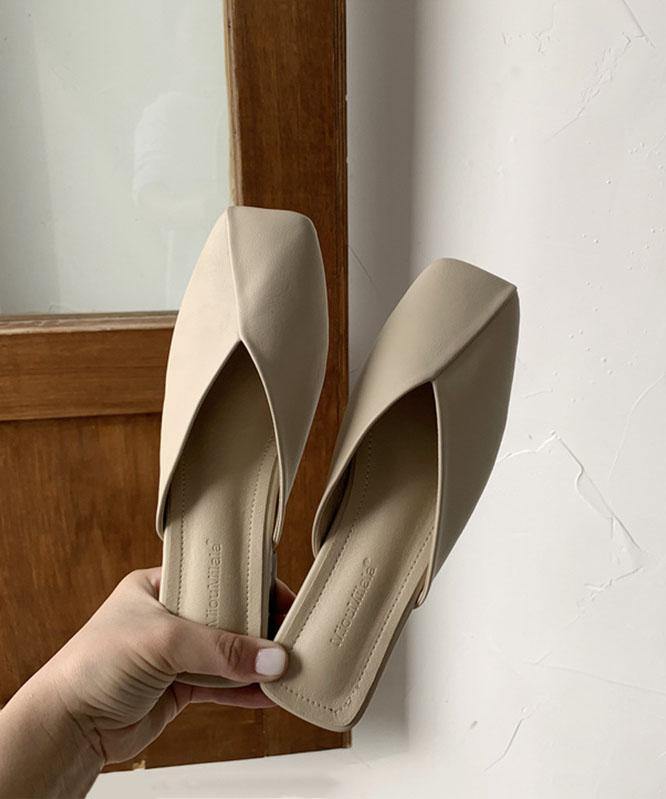 Stylish Chocolate Flat Style Slippers