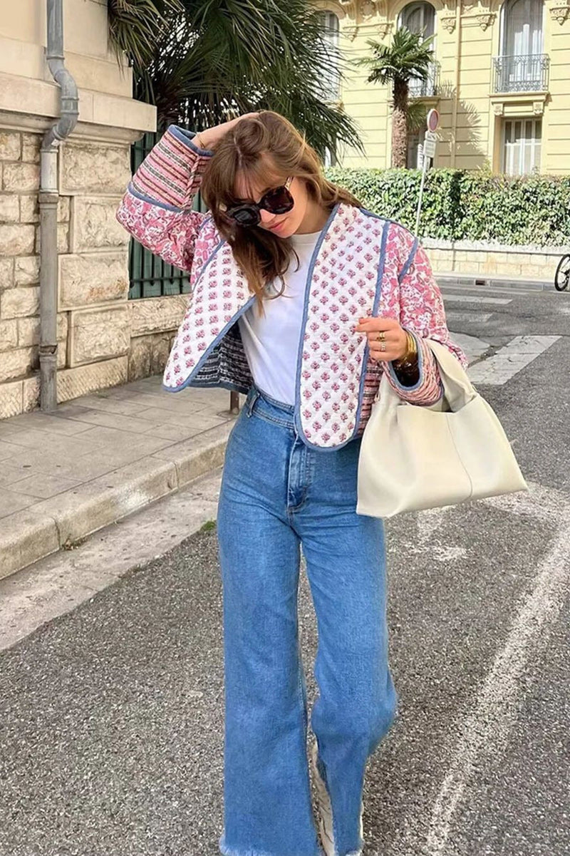 Reversible Printed Padded Coat