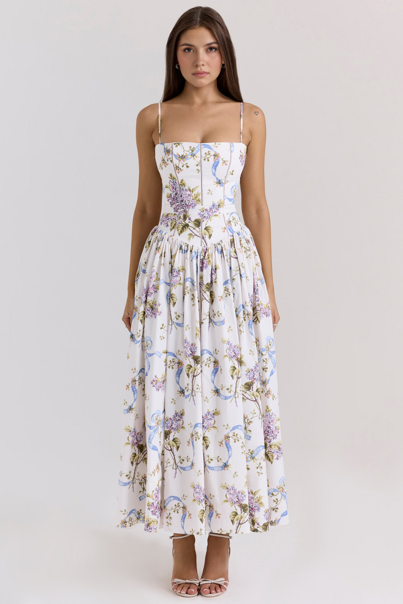 Bellaluxe™ Cotton Midi Dress — Command Attention With Effortless Summer Elegance and Unstoppable Confidence