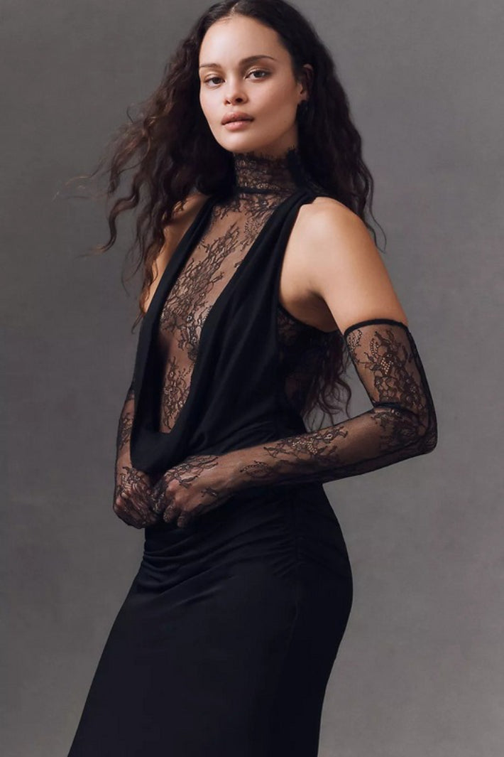 Cut Out Bodycon Maxi Dress
