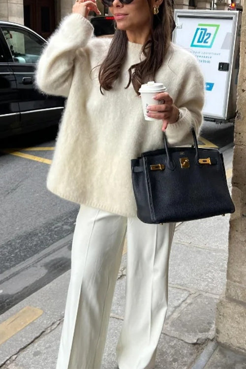 Crewneck Pullover Sweater