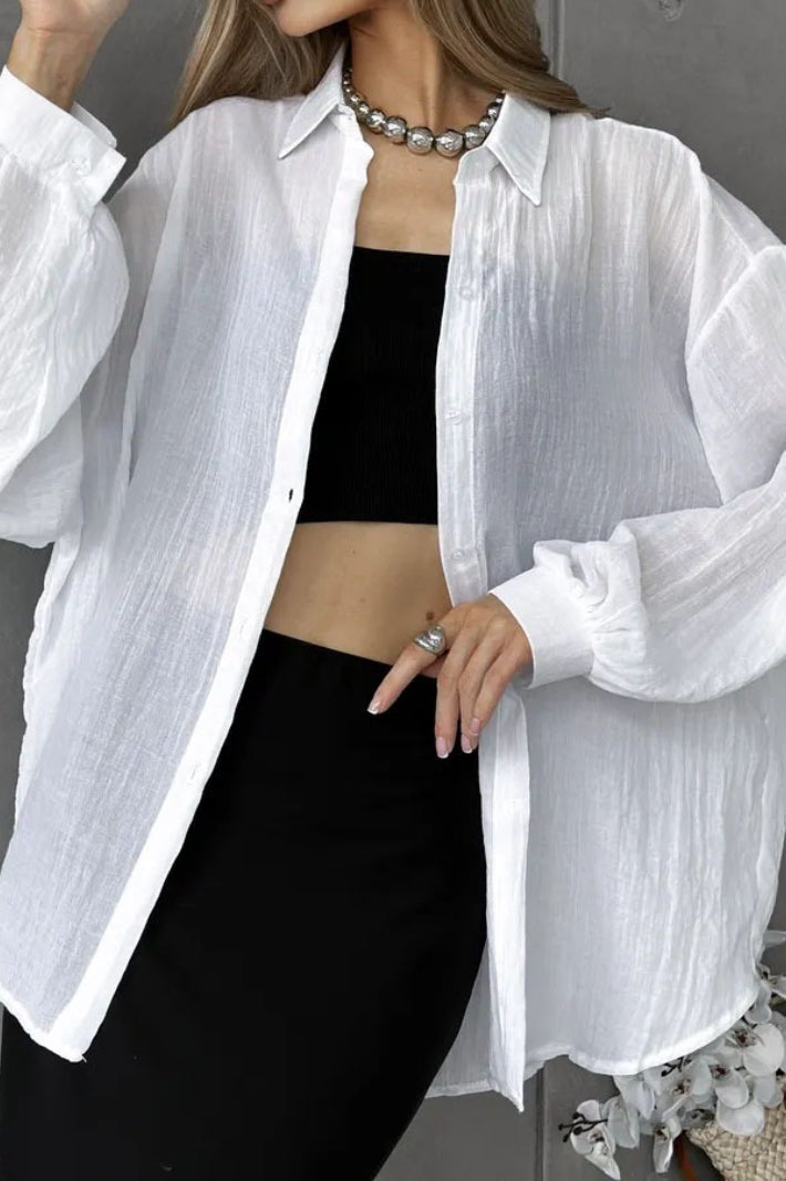 Lightweight Long Sleeve Blouse