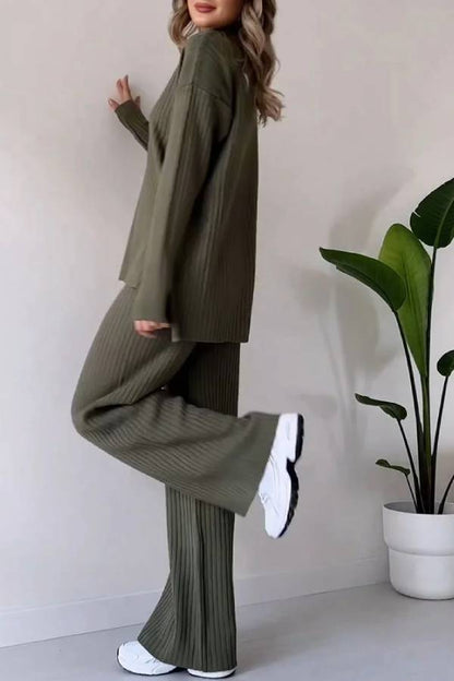Slit Two-piece Set