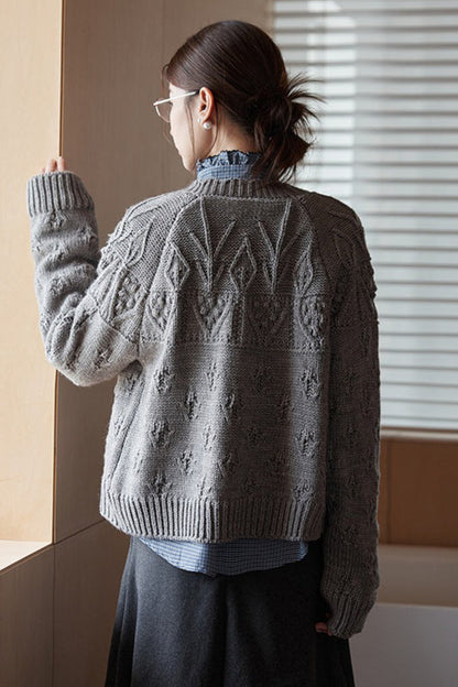 Crochet Knit Cardigan