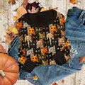 Vintage Black Cats Fall Cozy Sweater artswardrobe