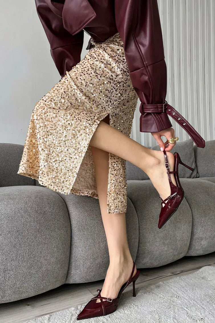Sequin Unique Skirt