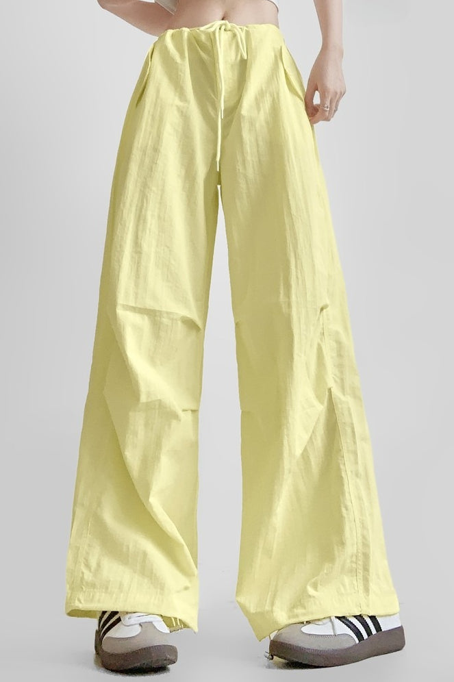 Cargo Wide Leg Relaxed Pants