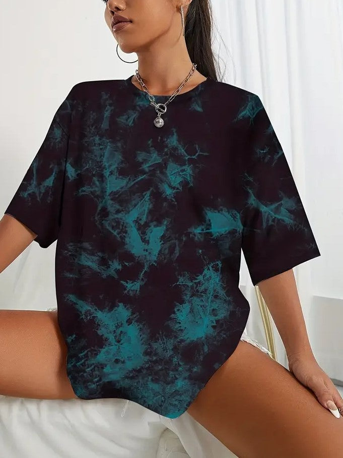 Punk Oversized Tie Dye T-shirt