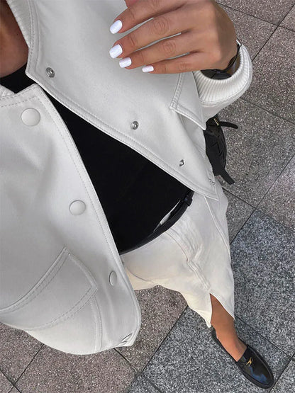 Slim Cotton Jackets for Winter Long Sleeve Short Coat Woman Street Temperament Clothes ’s Autumn