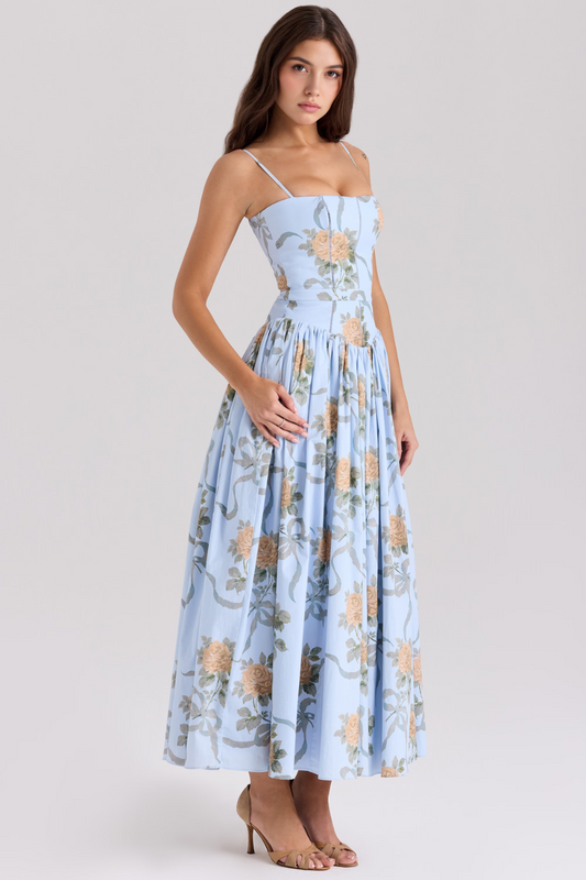 Bellaluxe™ Cotton Midi Dress — Command Attention With Effortless Summer Elegance and Unstoppable Confidence