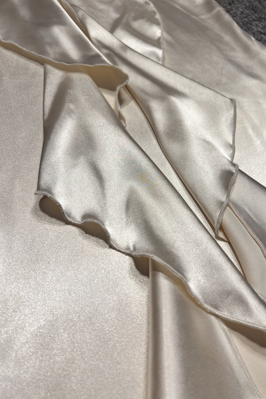 Halter V Neck Backless Sash Maxi Dress