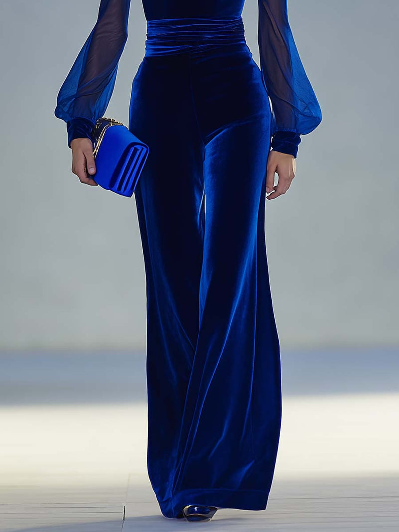 Sophie | Velvet Jumpsuit
