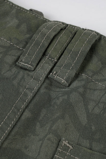 Camo Wide-leg Cargo Pant