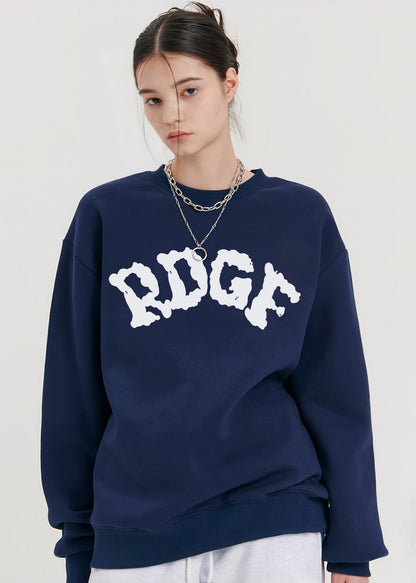 Rdgf Cloud Graphic Oversized Sweatshirt