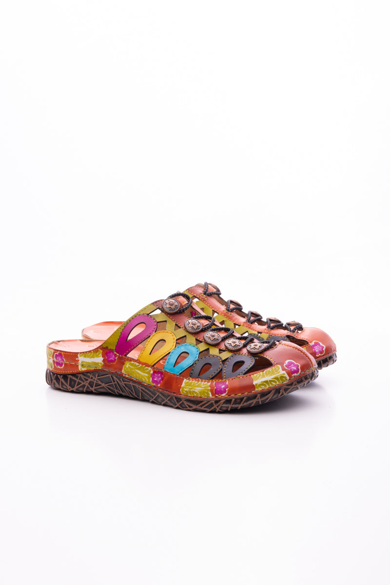 Soffia | Annadale Cut-out Leather Sandal