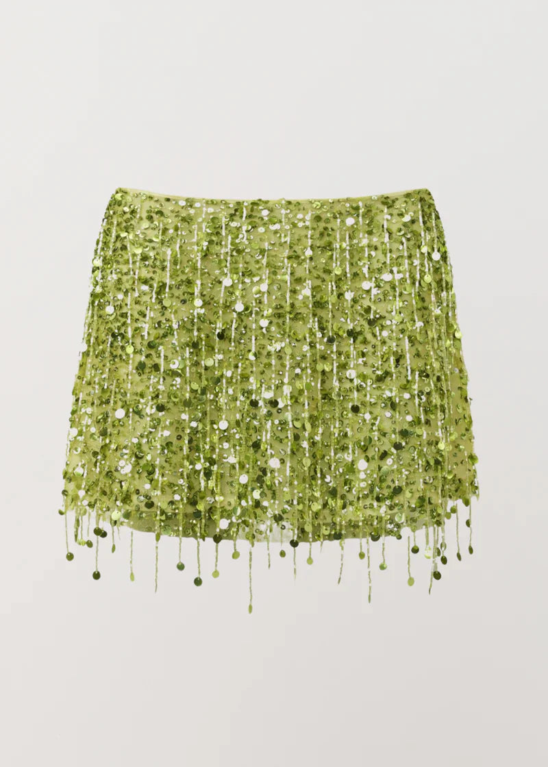 Sequin Mini Skirt