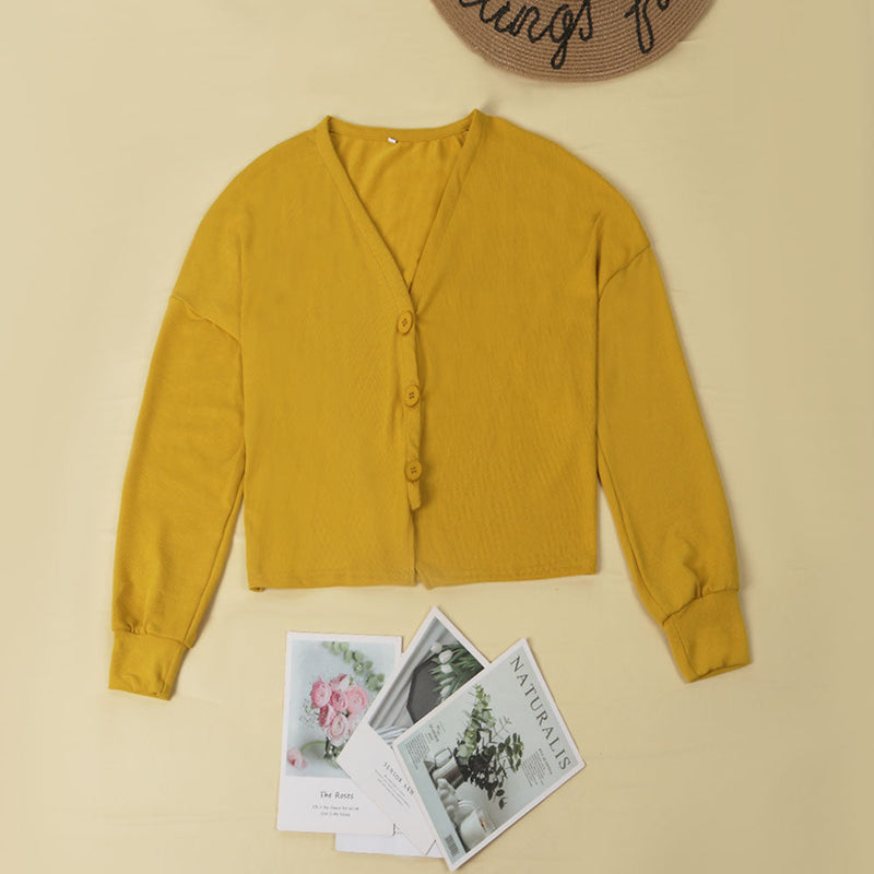 Loose Knitted Cardigan ( 6 Colors )