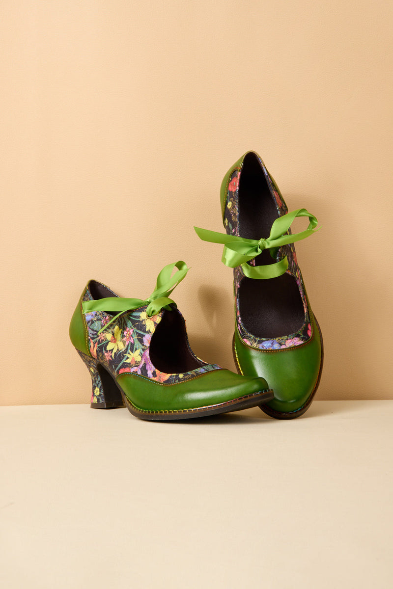 Soffia | Romance Novel Leather Pump