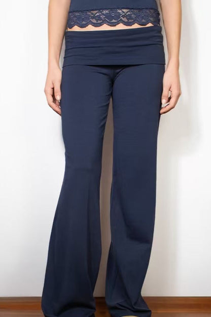 Wing Sequin Embroidered Pants