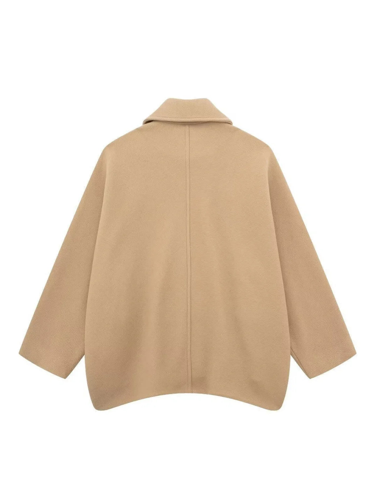 Oversized Pocket Button Coat