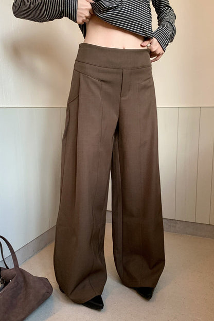 Pleated Wide Pants