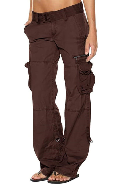 Tactical Active Loose Multi-pockets Cargo Pants