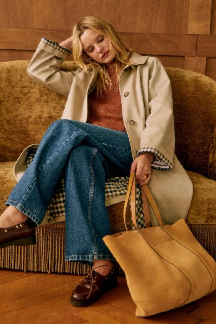 French Classic Long Overcoat