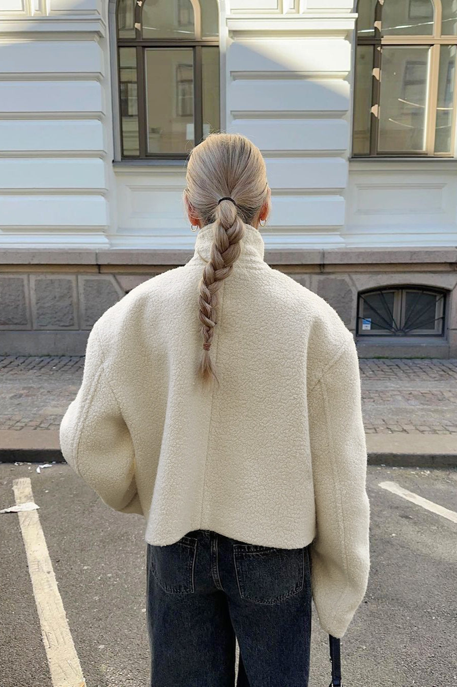 Sherpa Stand Collar Coat