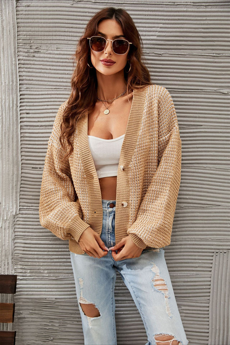 Hollow Knit Cardigan
