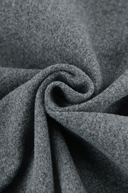 Grey Wool Short Coat