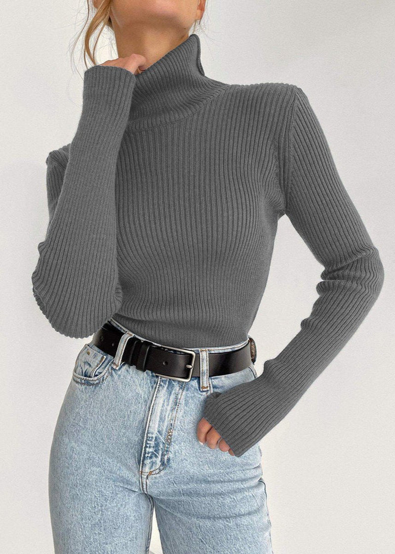 Timeless Slim-fit Turtleneck Sweater - Classic for
