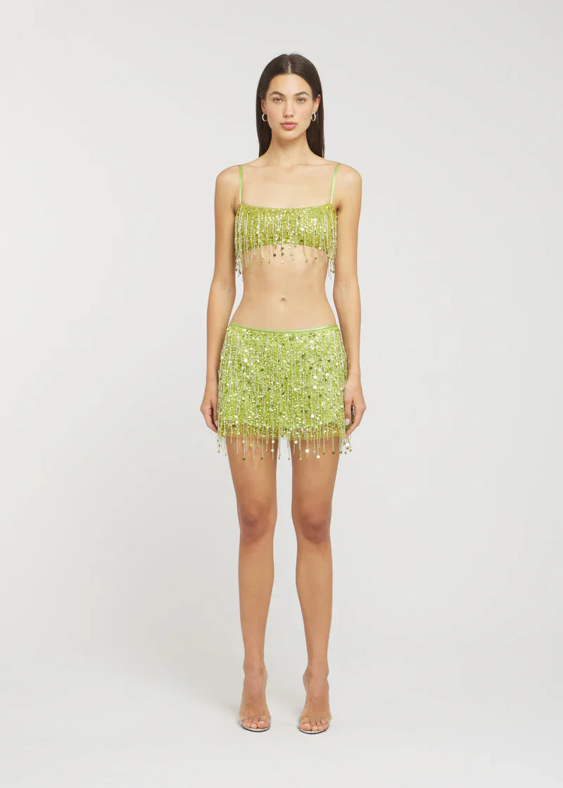Sequin Mini Skirt