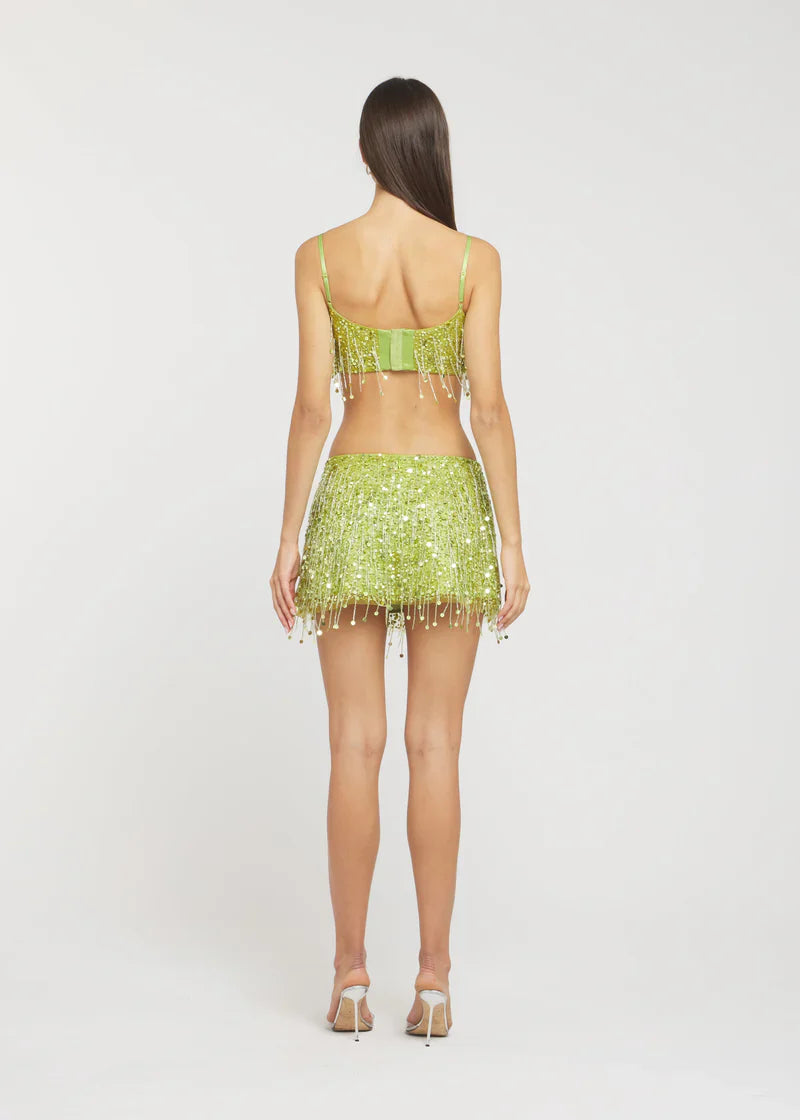 Sequin Mini Skirt
