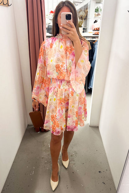 Bell Sleeve Midi Dress