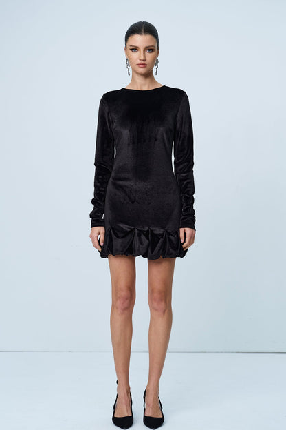 Ameera Ruffle Bodycon Mini Dress