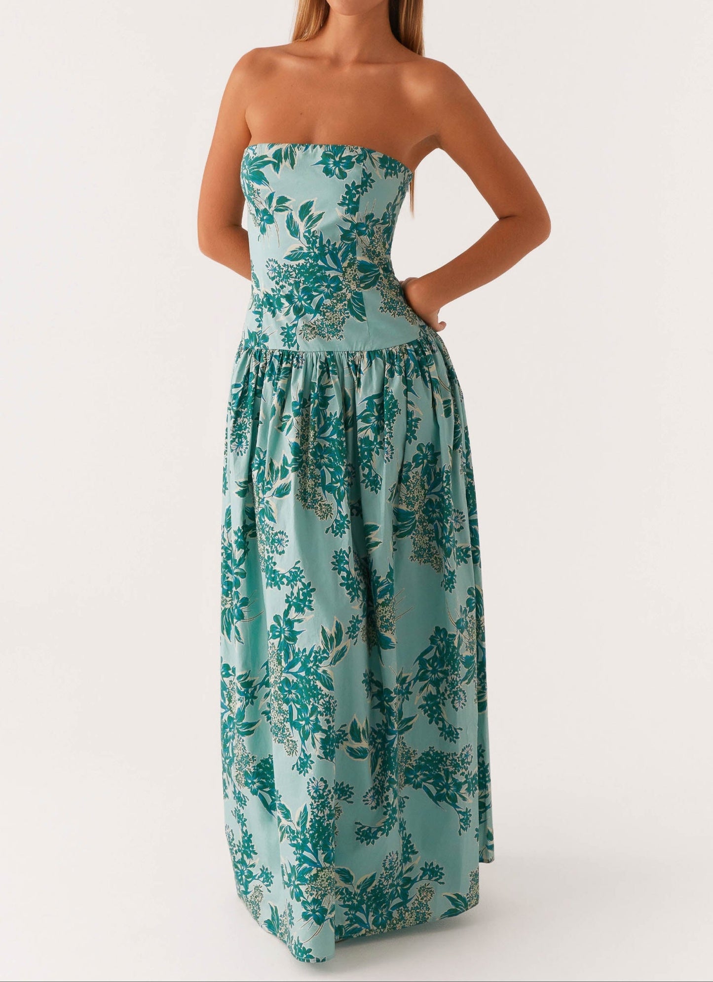 Agnesca Maxi Dress - Cloud Nine
