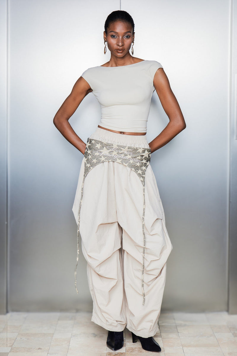 Anouk Asymmetric Deconstruct Star Wide Pants