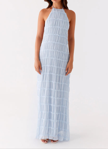 Franca Maxi Dress - Blue