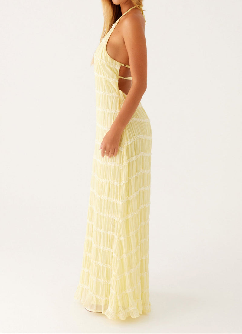 Fabrizia Maxi Dress - Yellow