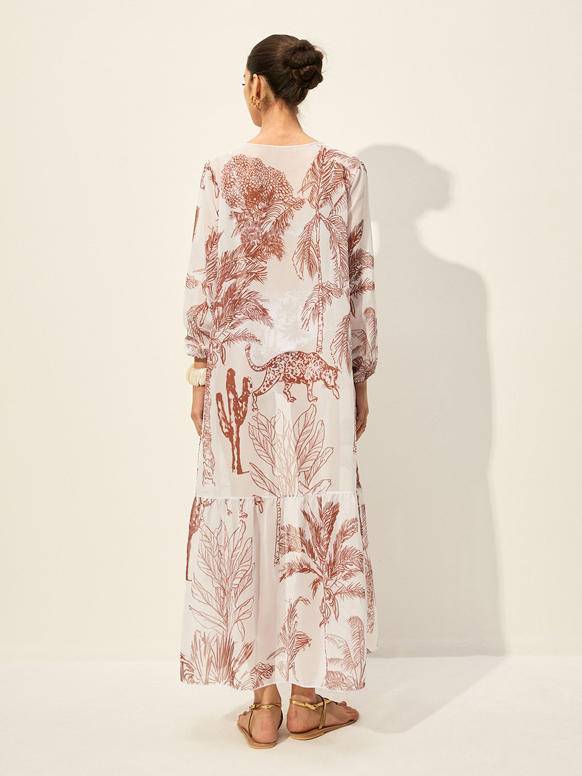Print Cover-up Skirt