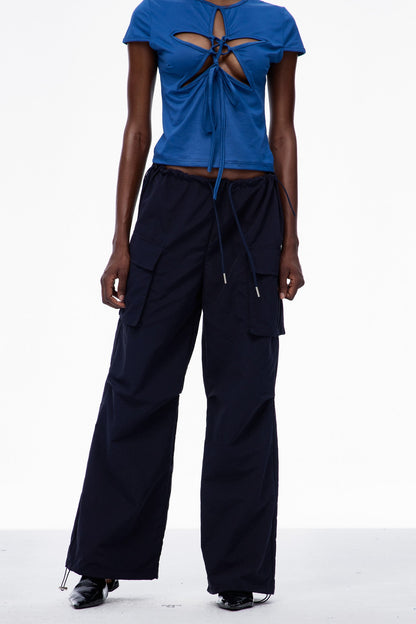 Battista Print Pocket Cargo Pants