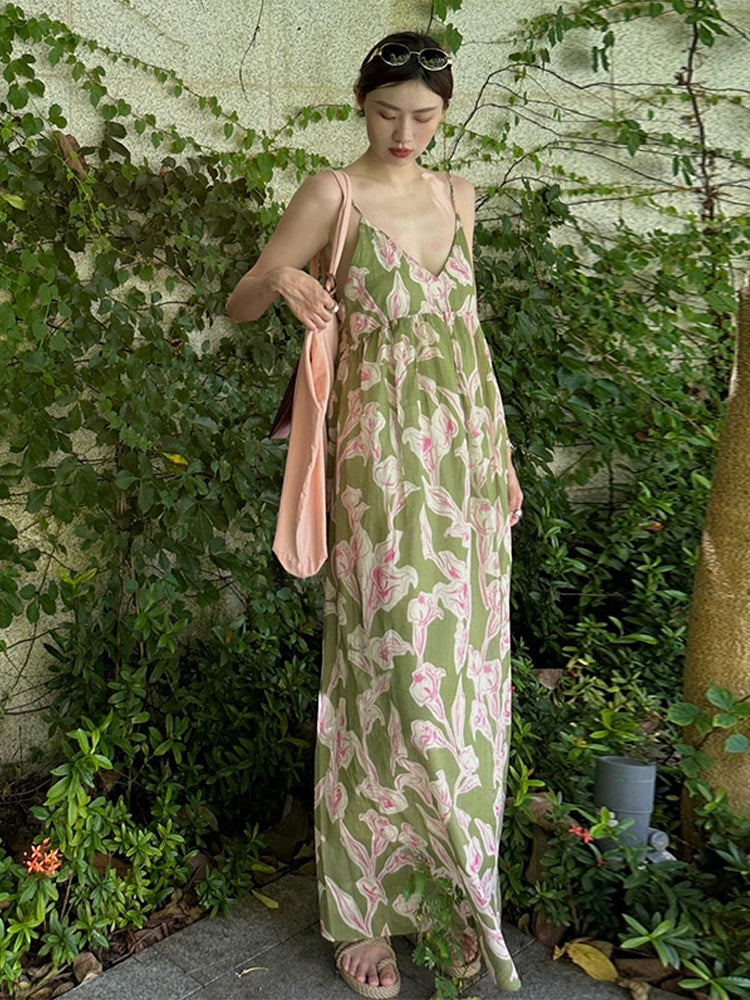Backless Maxi Dress