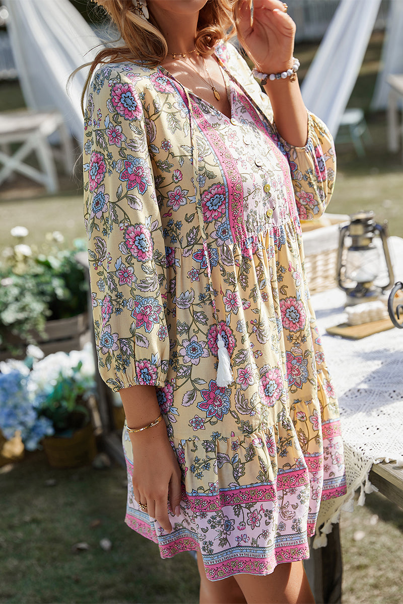 Rina Dress - Beige